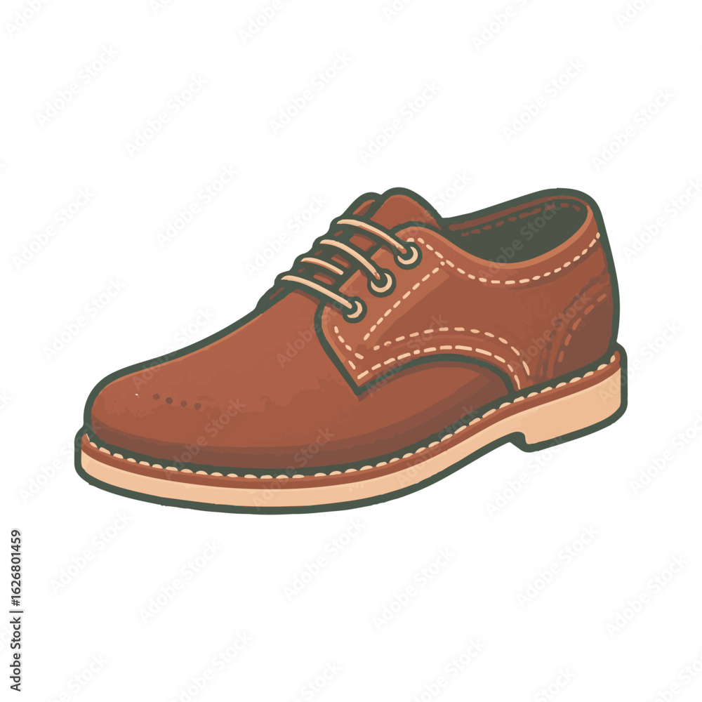 leather shoe illustration design leather shoe illustration design