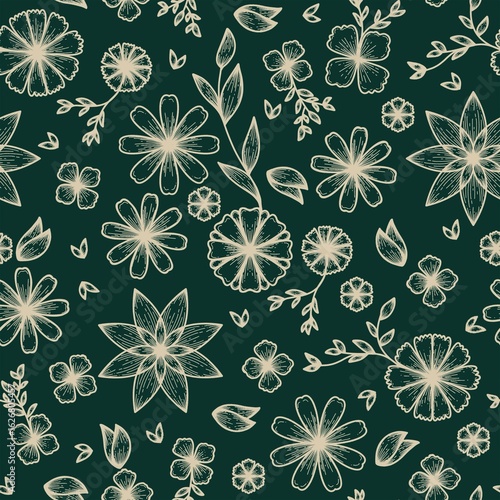 Seamless  Moroccan Pattern concept green. Weaving seamless pattern Moroccan style. Design for fashion texture, fabric, clothing, wrapping, wallpaper, carpet, Moroccan style, print ethnic Morocco art.