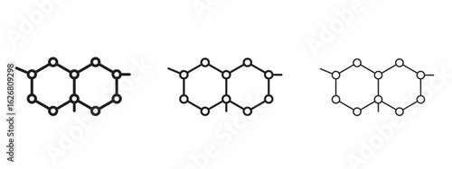 Hormones icon. Hand drawn minimalism style vector illustration
