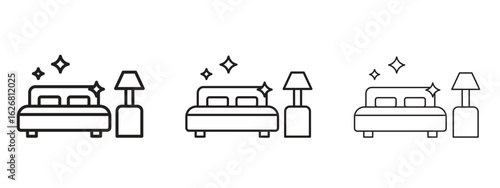 Clean Room icon. Hand drawn minimalism style vector illustration