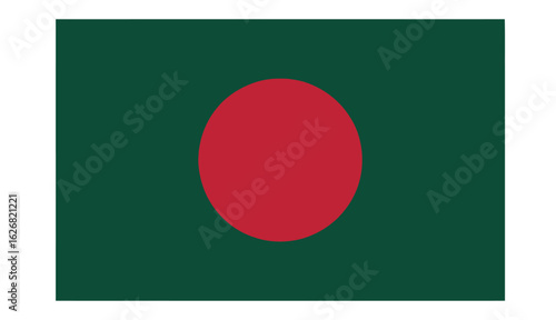 Bangladesh national flag with green field and off-center red circle—symbol of sacrifice, unity, and cultural heritage Free Download Bangladesh national flag with green field and off-center red circle—symbol of sacrifice, unity, and cultural heritage - GFXLoad