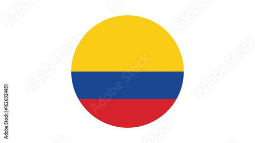 Free Download Colombian national flag with vibrant yellow, blue, and red horizontal stripes—symbol of unity, heritage, and cultural pride  - GFXLoad