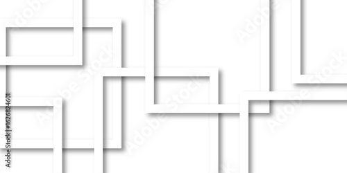 Abstract background with lines. luxury white geometric random lines with pattern. Modern white transparent material in triangle and squares shapes. abstract background vector illustration.