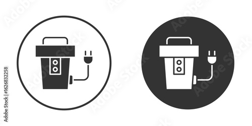 Garbage disposal icon
