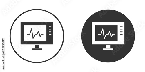 EKG monitor icon
