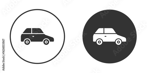 Compact car icon