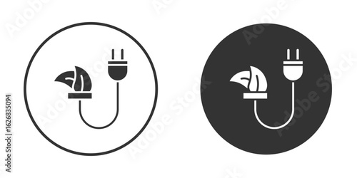 Biomass energy icon