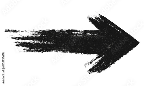 Brush stroke hand-drawn arrow doodle markers isolated PNG transparent, rough grunge ink sketches for graphic elements, signage, directional pointers, and creative hand-drawn effects.