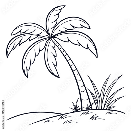 palm tree silhouette