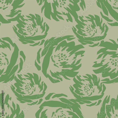 Vintage seamless floral pattern. Liberty style background of small pastel colorful flowers. Small flowers scattered over a white background. Stock vector for printing on surfaces