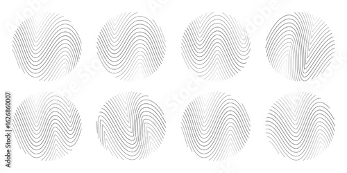 Pattern line background, vector abstract texture. Wavy map contour design, topography graphic wave. Black curve mountain geometric art white bg. Terrain shape outline, modern topographic land ripple