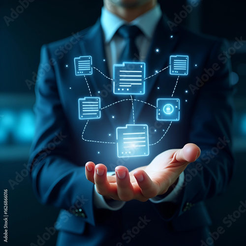 Digital Document Management Interface UI