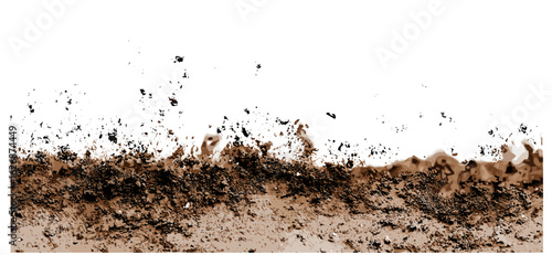 brown dirt and mud overlay, rough dirty surface texture with old rust-eaten grime marks, suitable for grunge effects, digital art, backgrounds, overlays