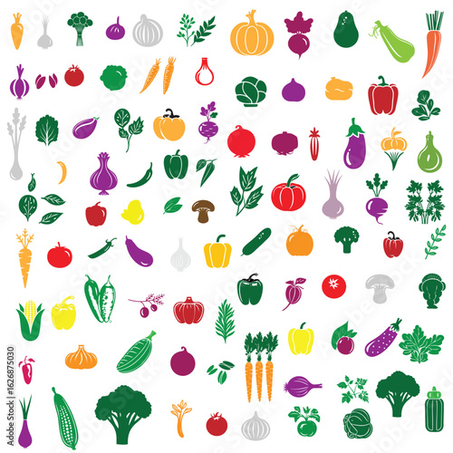 healthy vegetables, vitamin-rich vegetables, colorful vegetables, cruciferous vegetables, edible plants, low-calorie vegetables, high-fiber vegetables, raw vegetables, sautéed vegetables

