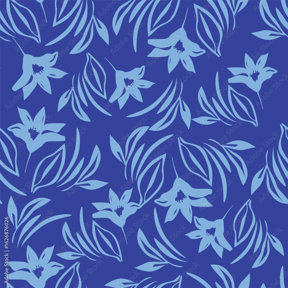 Fototapeta premium seamless floral pattern