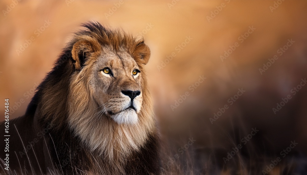 Fototapeta premium portrait of a lion