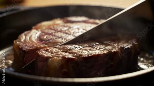 beef scrumptious cutting scene
