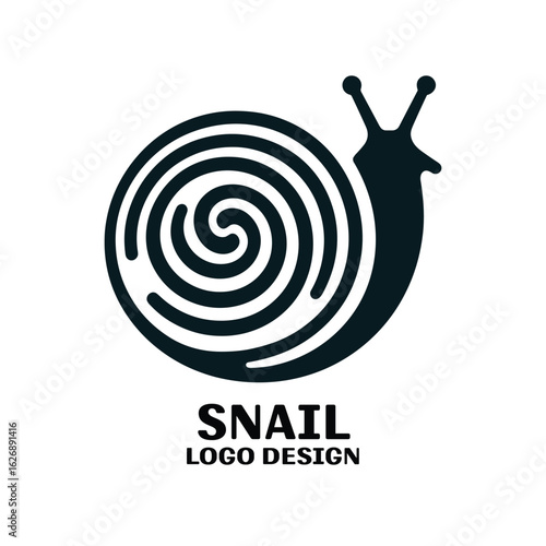Snail Vector Logo Design