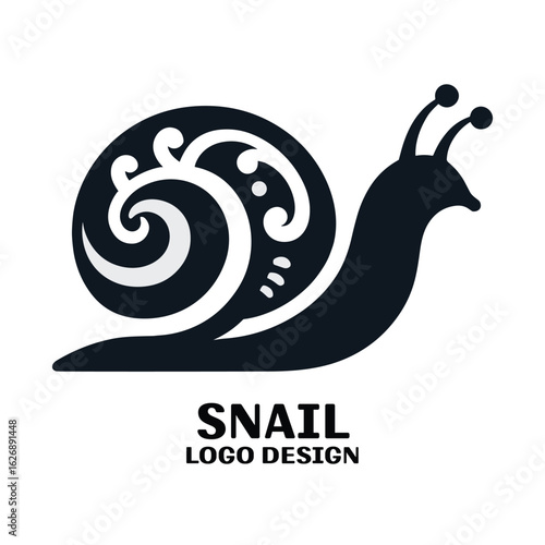 Snail Vector Logo Design