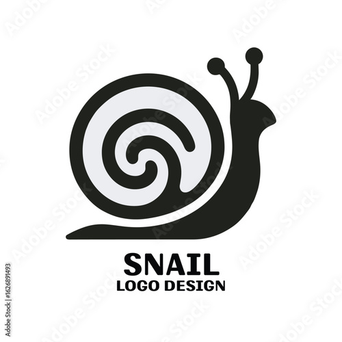 Snail Vector Logo Design