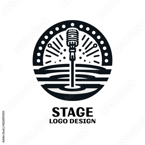 Stage Vector Logo Design