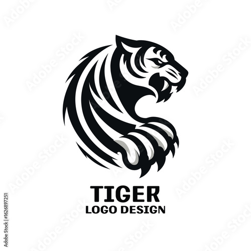 Tiger Vector Logo Design