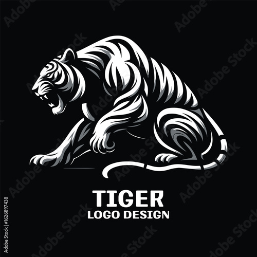 Tiger Vector Logo Design