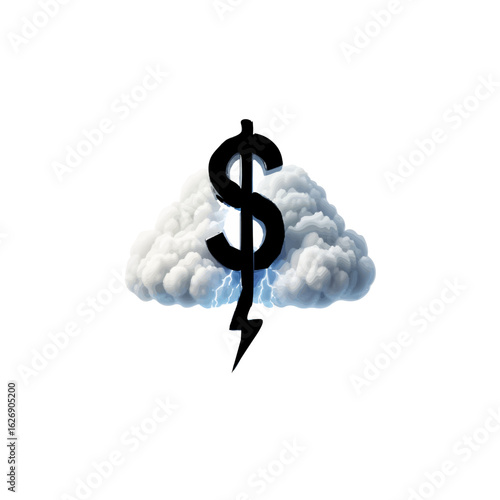 dollar symbol on a chain