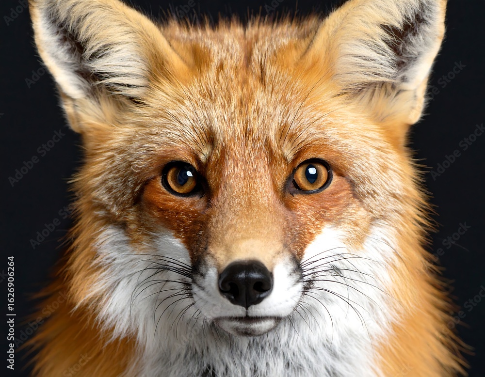 Fototapeta premium Close-up portrait of a red fox (4)