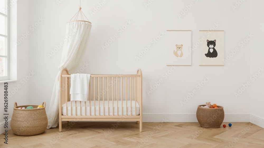 Obraz premium serene_Childrens room