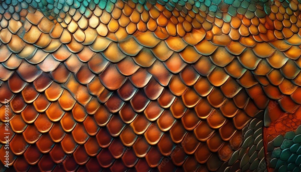 Fototapeta premium scales dinosaur skin texture