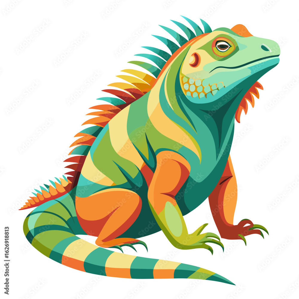 Obraz premium chameleon on a branch