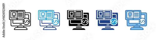 Digital Library Icon