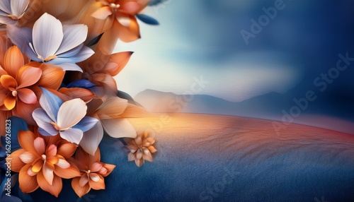 abstract floral background