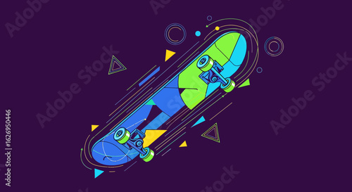 Tic Tac Toe Game, Digital Art, Interactive, Modern Design, Vector Illustration, Minimalist Style, Fun Concept