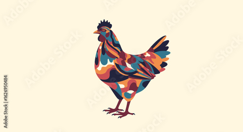 Tic Tac Toe Game, Digital Art, Interactive, Modern Design, Vector Illustration, Minimalist Style, Fun Concept