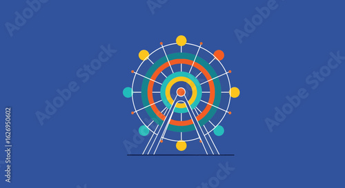 Tic Tac Toe Game, Digital Art, Interactive, Modern Design, Vector Illustration, Minimalist Style, Fun Concept