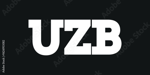 Uzbekistan Custom Lettering Vector Design Hand Drawn Ethnic Typography Inspired by Uzbek Culture National Motifs and Central Asian Lettering abbreviation