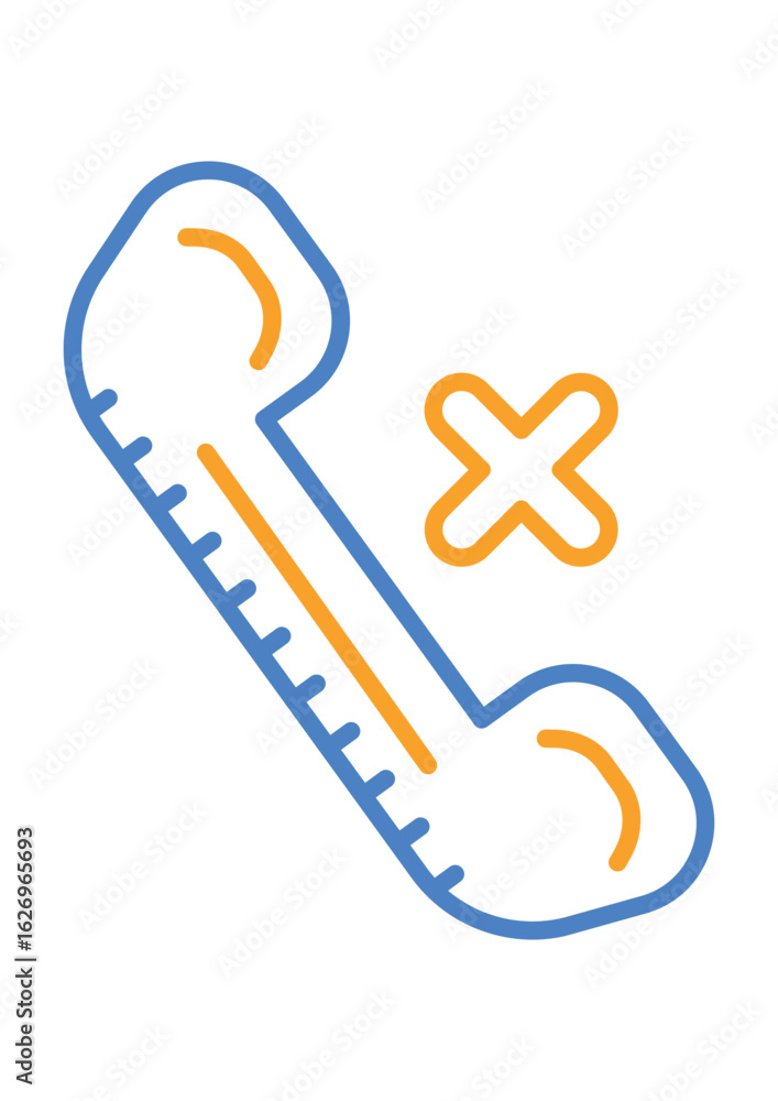 Obraz premium Missed Call Icon