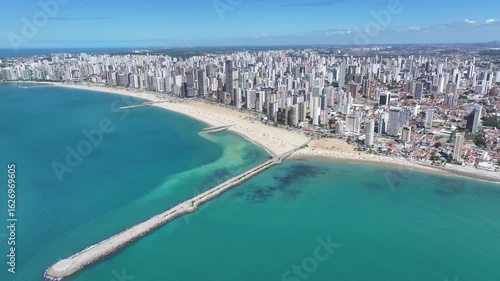 Wallpaper Mural Fortaleza Skyline At Fortaleza In Ceara Brazil. Coast City. Downtown Cityscape. Beach Landscape. Fortaleza Skyline At Fortaleza In Ceara Brazil. Beautiful Skyline. Brazil Northeast. Torontodigital.ca
