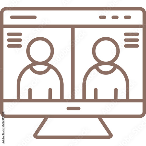Video Conference Icon