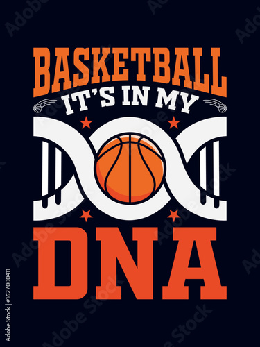 Basketball t-shirt design
