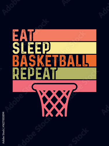 Basketball t-shirt design