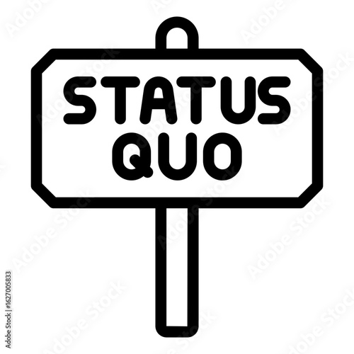 status quo icon
