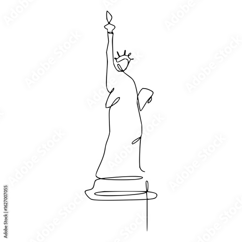 World landmarks skyline including the eiffel tower and the leaning tower of pisa outline drawing