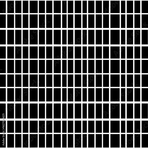 Black rectangle grid pattern art design background illustration graphic element abstract geometric shape layout image
