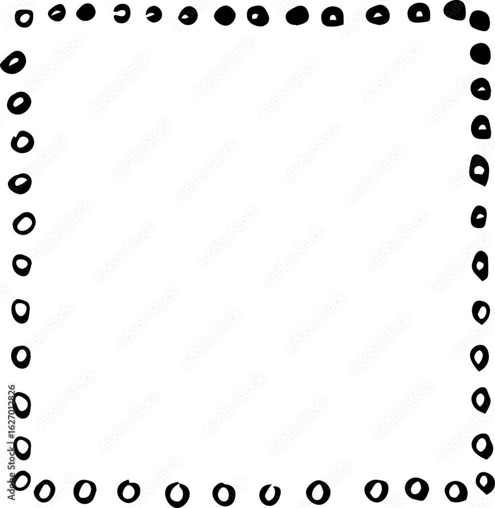 Fototapeta premium black and white frame