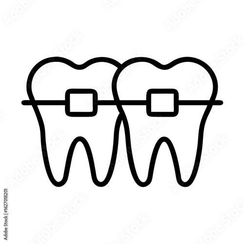 Orthodontics teeth braces dental care tooth alignment straight teeth dentist clinic orthodontist treatment