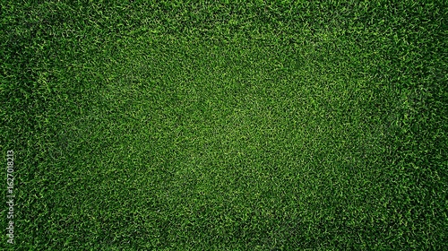 Close up view of a lush green grass texture background