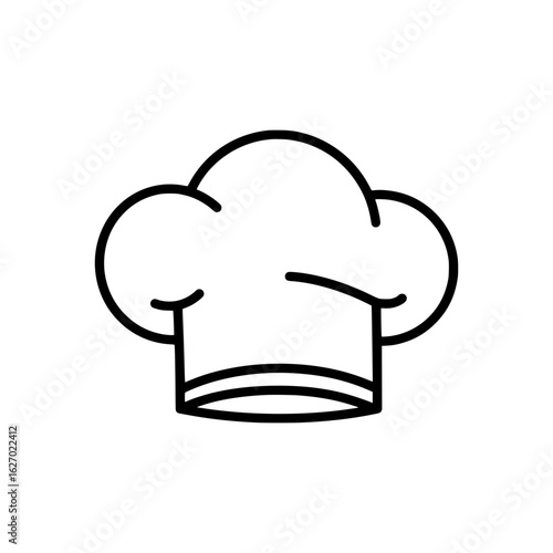 Outline Chef Hat Icon